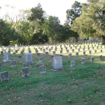 Civil War Cemetery located in Fredricksburg, VA. 